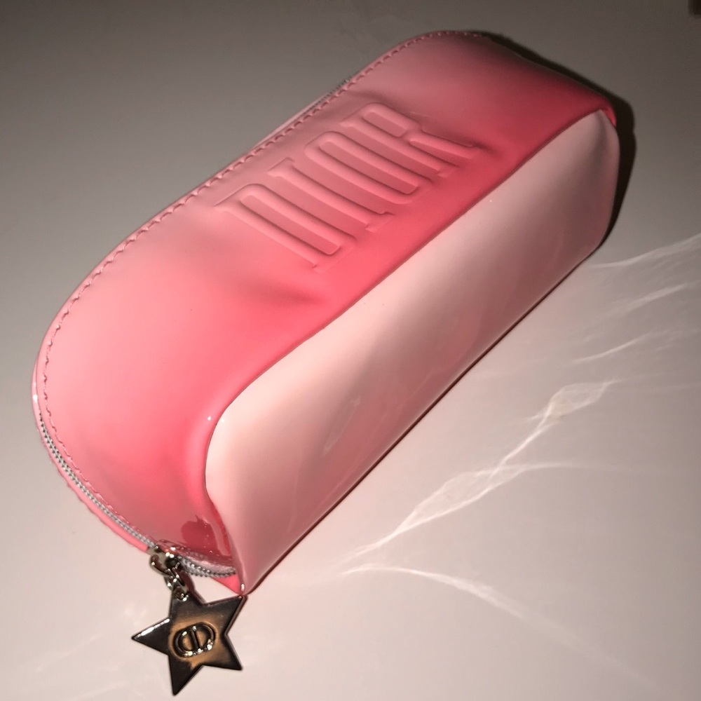 Dior makeup bag